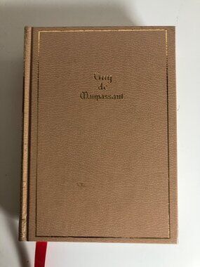 The Works Of Guy De Maupassant Short Stories Hardcover Book Vintage